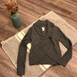 Mossimo Cable Knit Wrap Cardigan